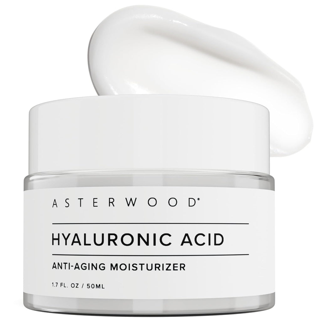 Asterwood Naturals Triple Repair Serum 1oz + Hyaluronic Acid Moisturizer