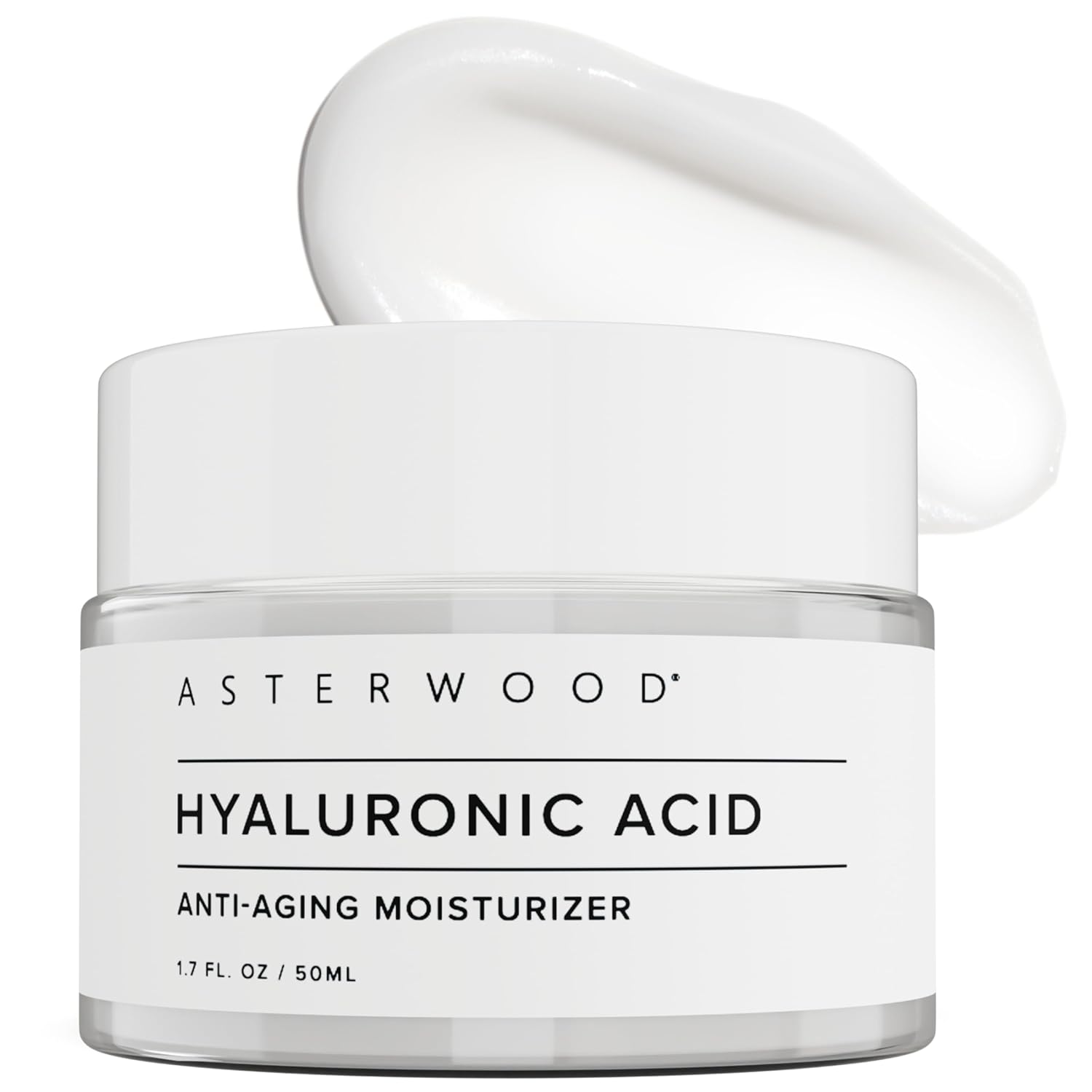 Asterwood Naturals Triple Repair Serum 1oz + Hyaluronic Acid Moisturizer